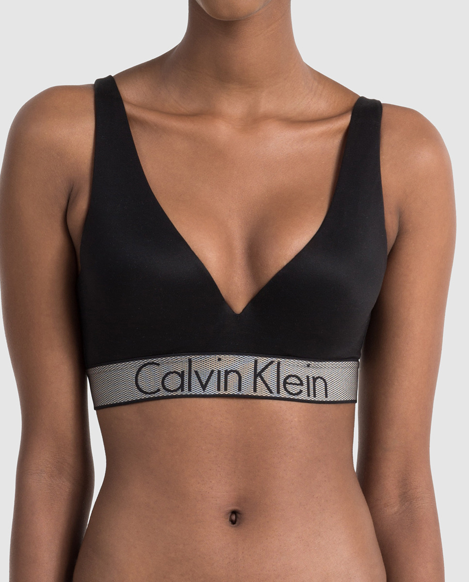 Sujetador de mujer Calvin Klein tipo top con push up