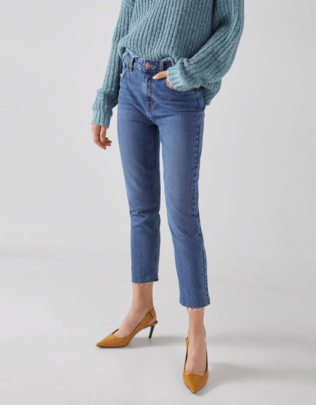 Vaqueros de Bershka para bajitas