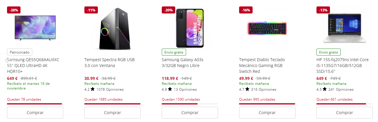 Black Friday PC Componentes