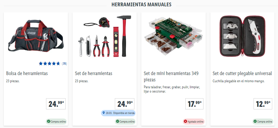 Bricolaje Lidl