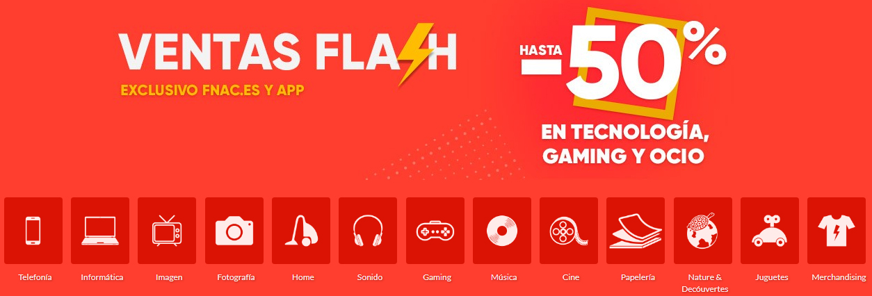 Ventas Flash Fnac