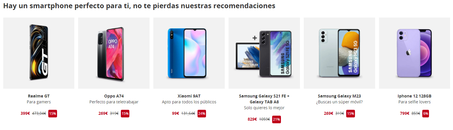 Especial smartphones PC Componentes