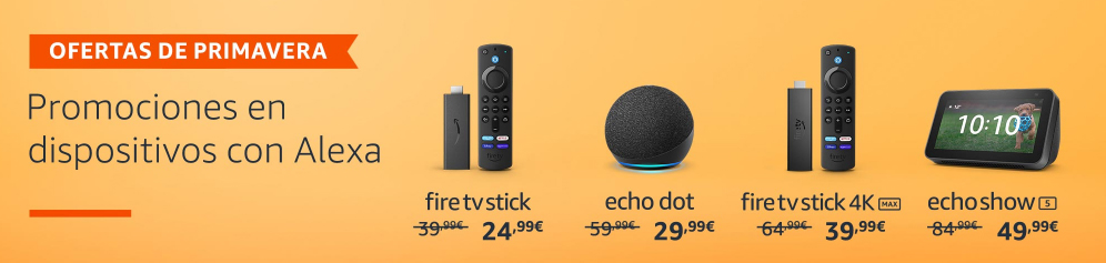 Ofertas primavera Amazon