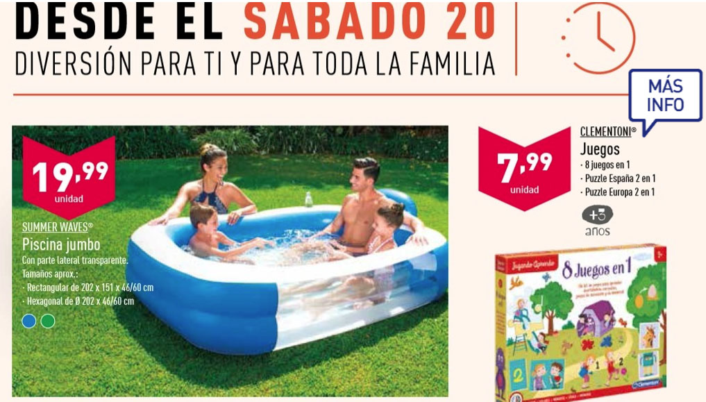 Ofertas verano Aldi