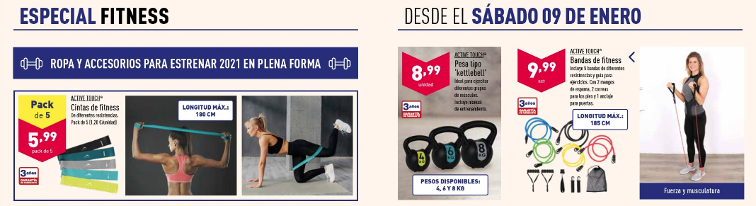 Especial Fitness Aldi