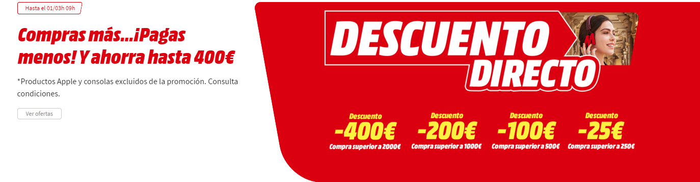 Descuento Directo Media Markt