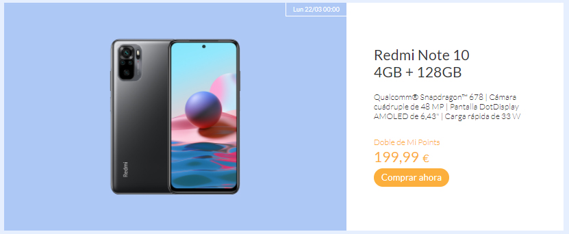 Rebajas de primavera Xiaomi