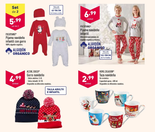 Aldi moda Navidad