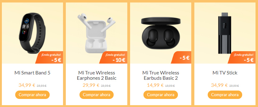 Mi Selección TOP Xiaomi