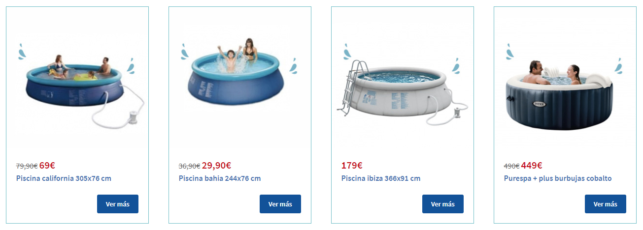 Piscinas Carrefour