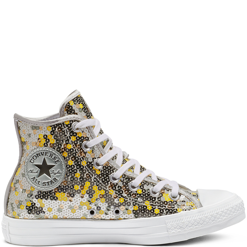 Converse Chuck Taylor All Star Holiday Scene Sequin High Top