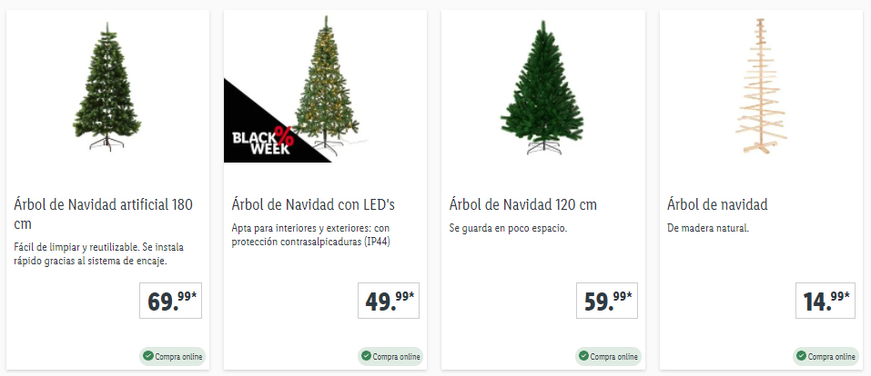 Decoración Navidad Lidl