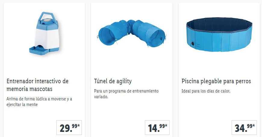 Ofertas mascotas Lidl