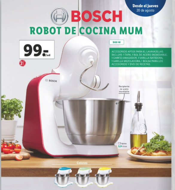 Robot cocina rebajado