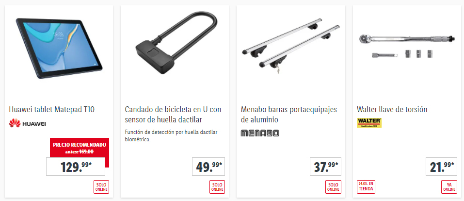 Ofertas coche Lidl