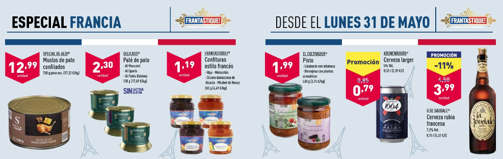 Especial Francia Aldi