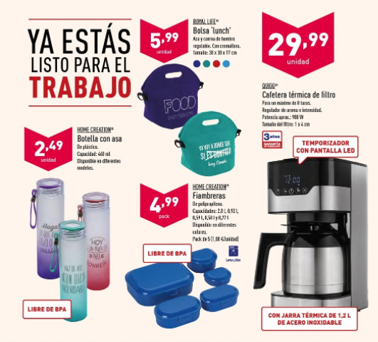 Nuevas ofertas Aldi