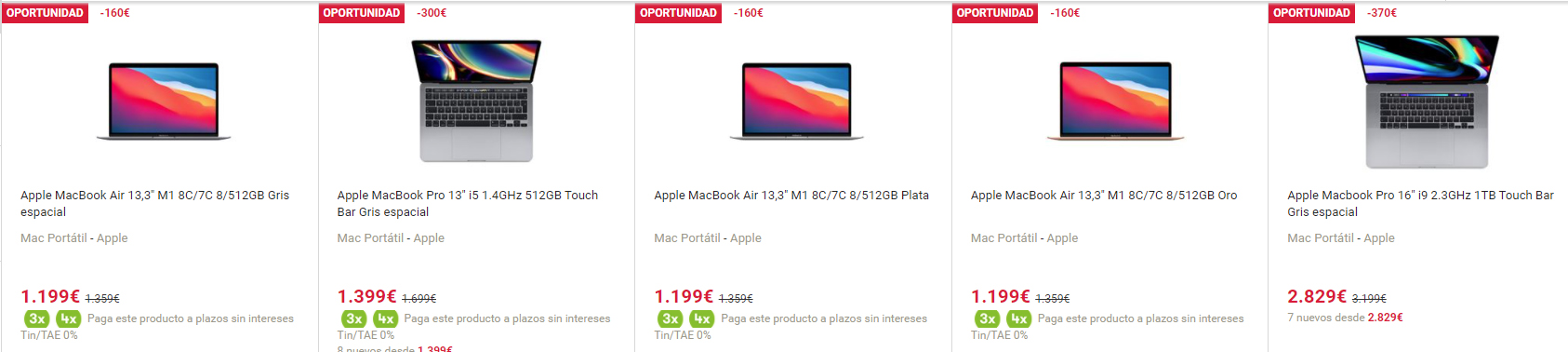 Ofertas Apple Fnac