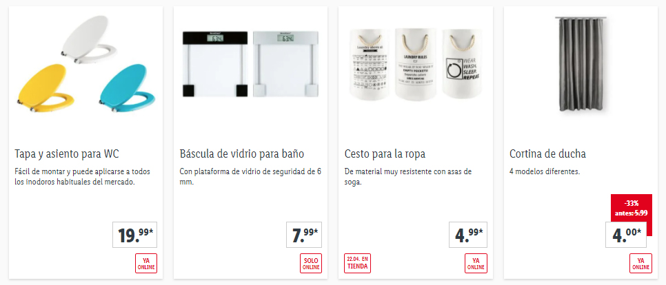 Baño Lidl