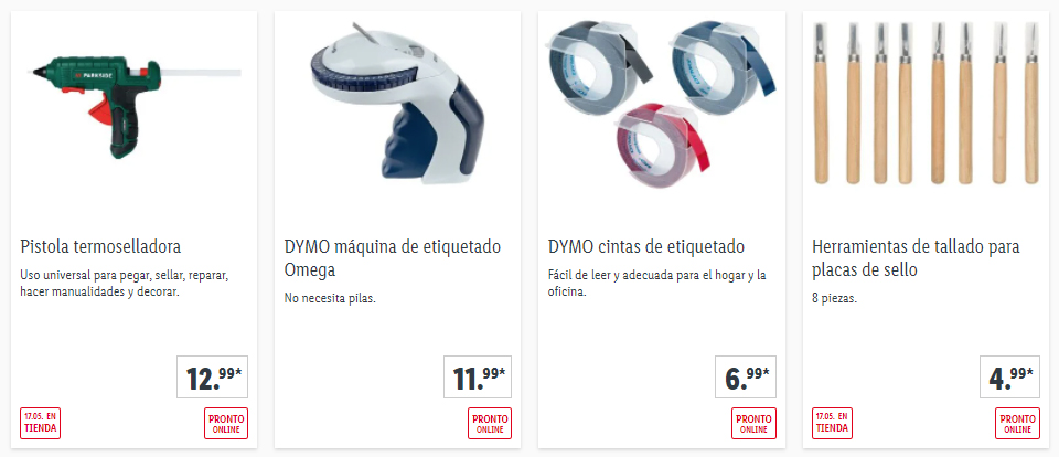 Manualidades Lidl