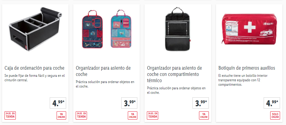 Ofertas coche Lidl