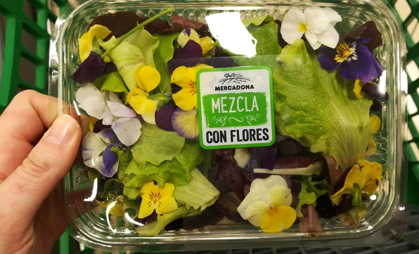 Ensalada flores