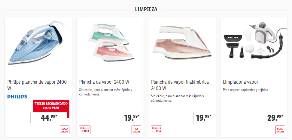 Limpieza Lidl