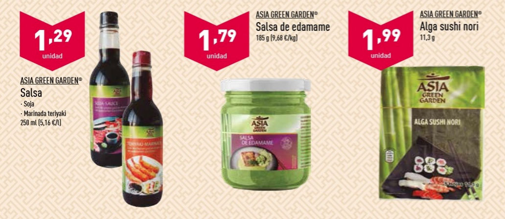 Especial Asia Aldi