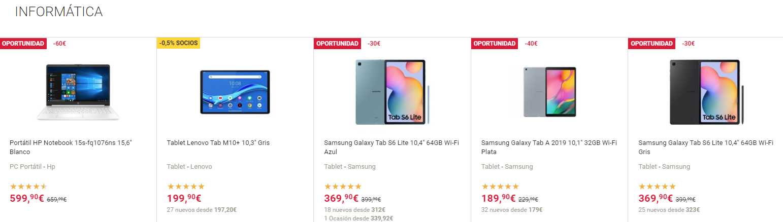 Ofertas tecnología Fnac