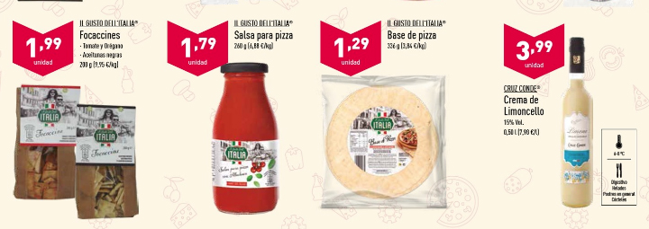 Especial Italia Aldi