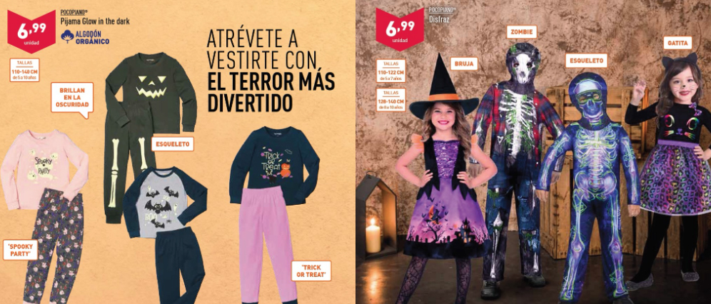 Especial Halloween Aldi