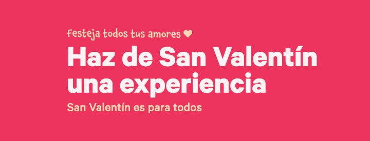 Ofertas San Valentín