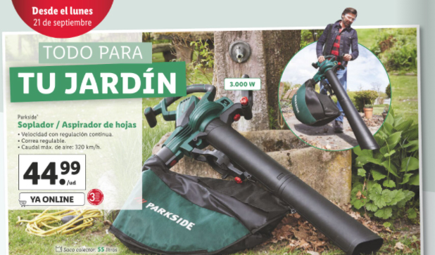 Artículos jardín Lidl