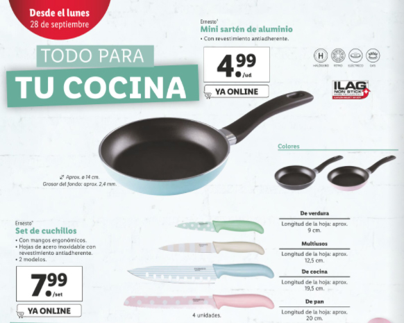 Ofertas cocina Lidl