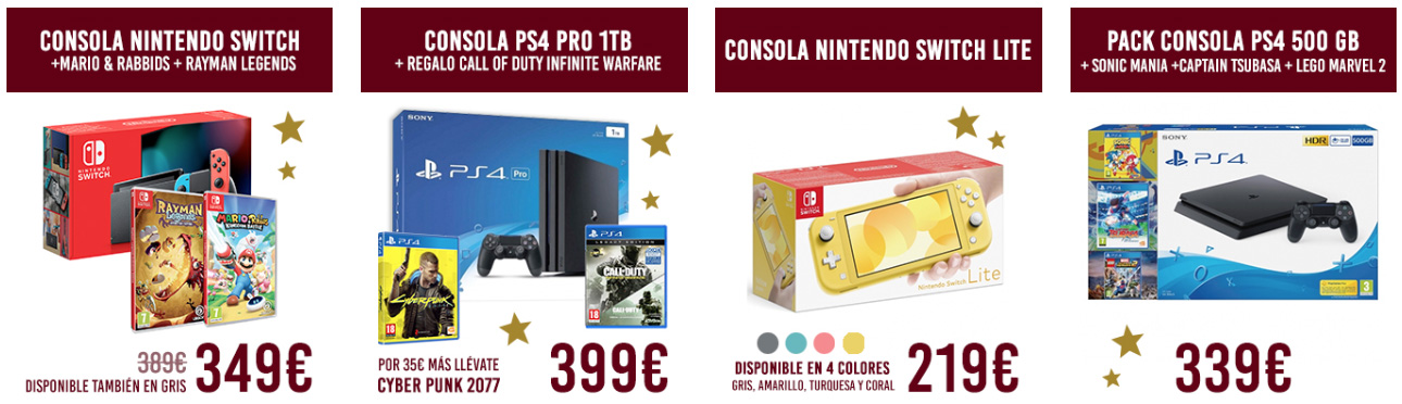 Consolas Carrefour