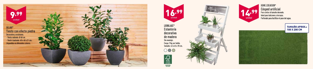 Especial Jardinería Aldi