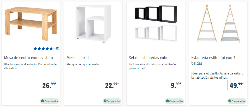 Muebles Lidl