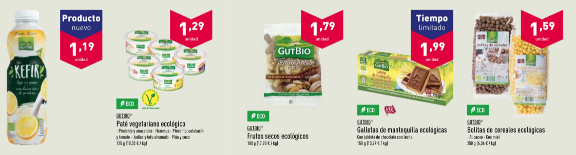 Productos ecológicos de Aldi 2