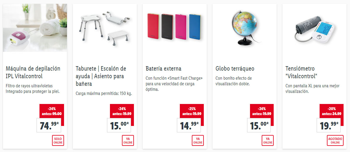 Ofertas Lidl Liquidación