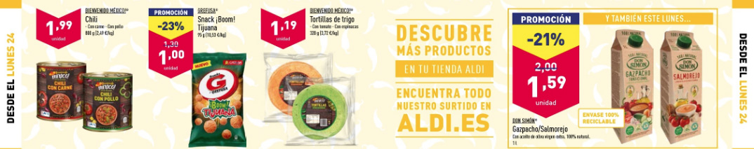 Especial México Aldi