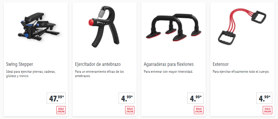 Deporte funcional Lidl