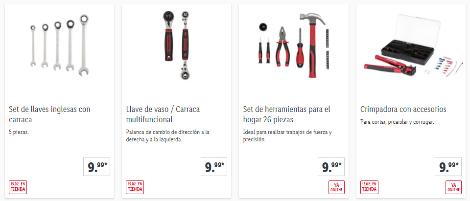 Ofertas bricolaje Lidl