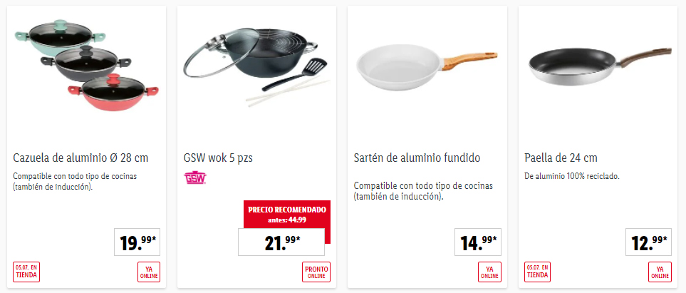 Ofertas cocina Lidl