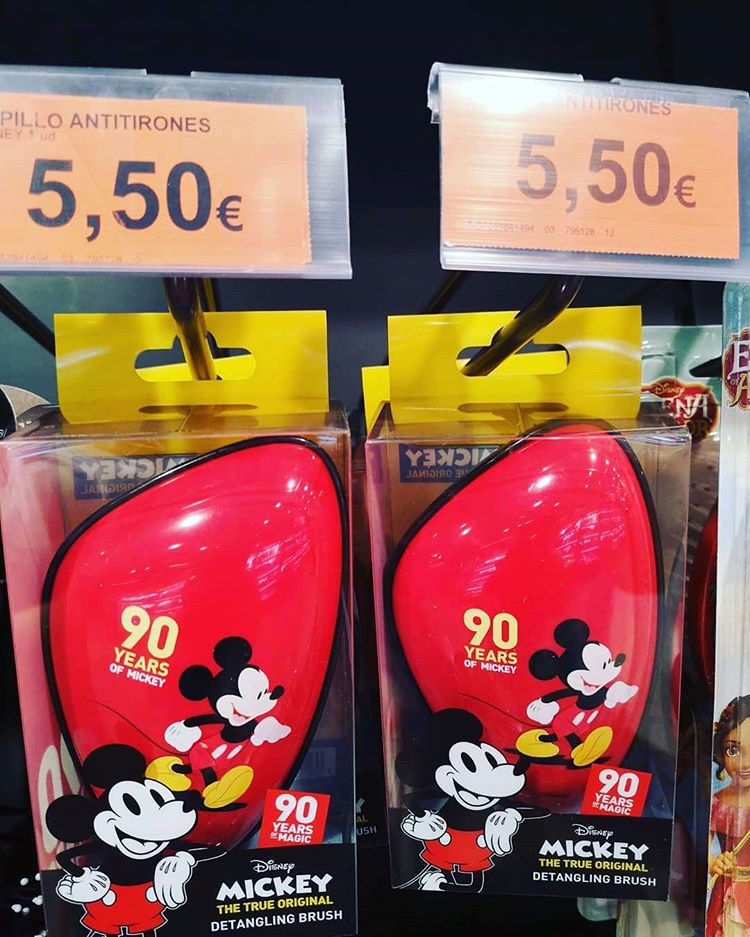 Cepillo antitirones de Mikey Mouse