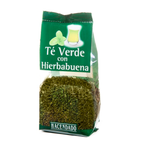 Té verde con hierbabuena