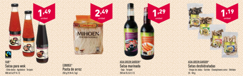 productos asiáticos aldi