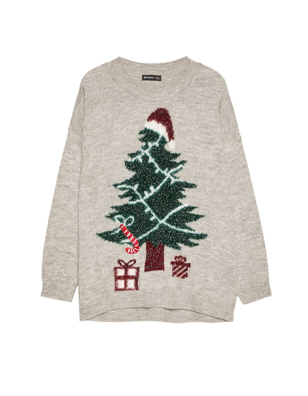 Jersey con árbol de Navidad y regalos, 25,99€