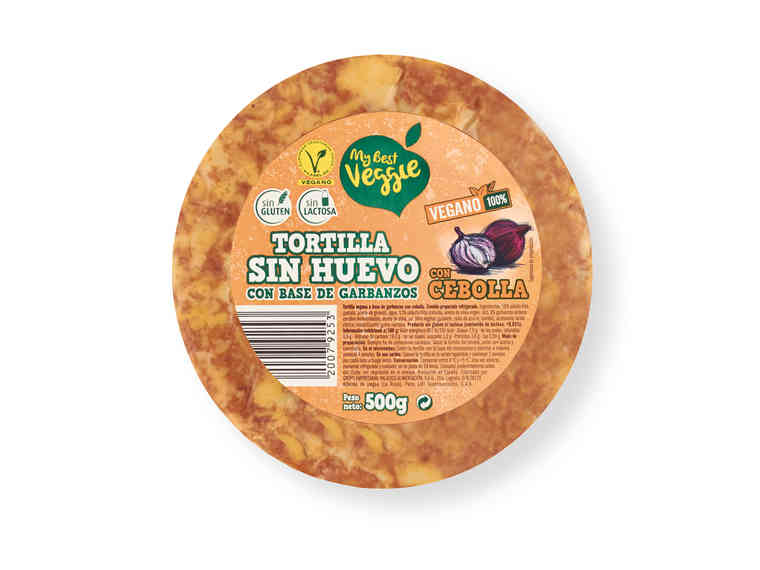 Tortilla sin huevo