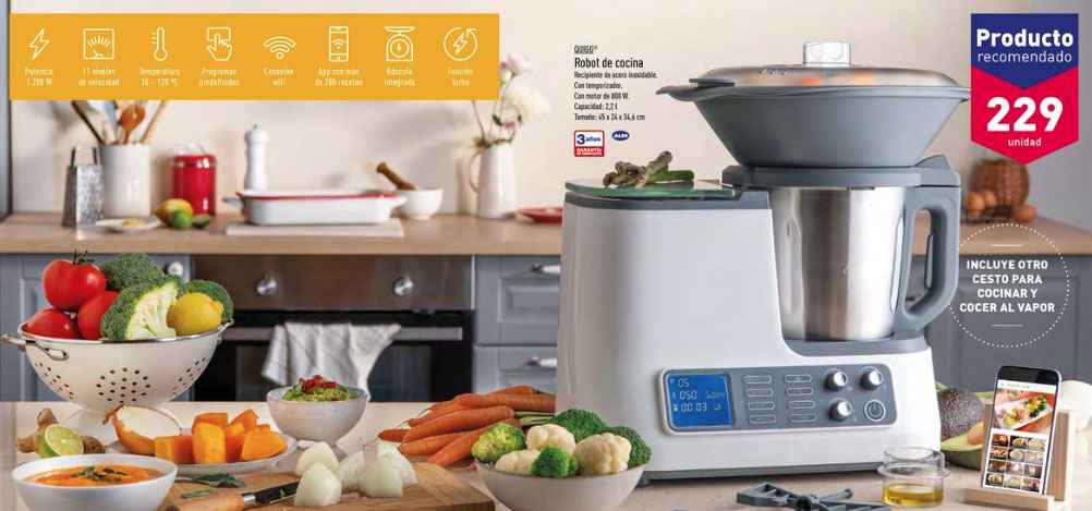 Aldi oferta su robot de cocina desde el próximo sábado ...