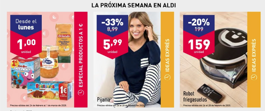 Aldi próximas ofertas